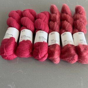 Sonder Yarn Company Sunday Morning 4 Ply and Halo